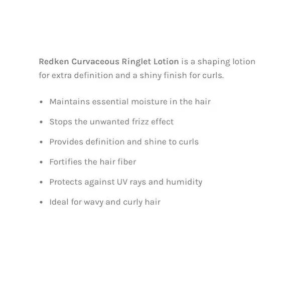 Redken Curvaceous for Spirals Ringlet 6 oz. Discontinued Original Formula NEW - Picture 10 of 11